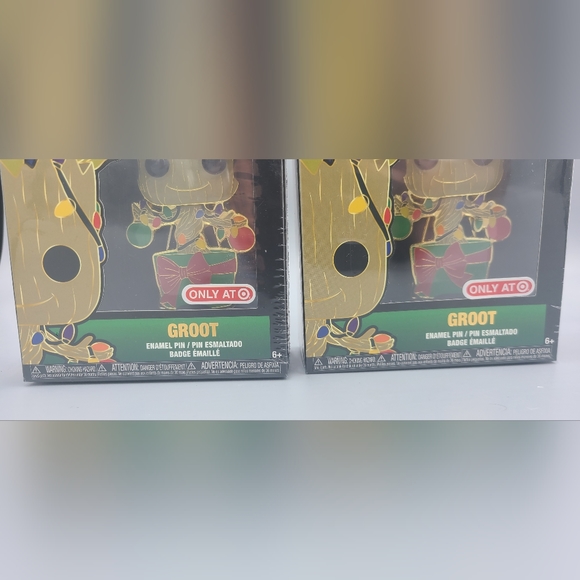 2 Funko Pop Pin Target Exclusive Marvel Groot Brand New✅️ - Picture 3 of 7